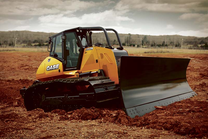 Als besonderes Highlight stellte Case eine 2050M Planierraupe in der XLT-Version aus der aktuellen M-Serie vor. (Foto: Case Construction Equipment)