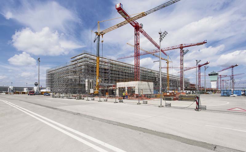 Die Peri-Lösung für die Großbaustelle ist eine umfassende Komplettleistung. (Foto: Peri GmbH)