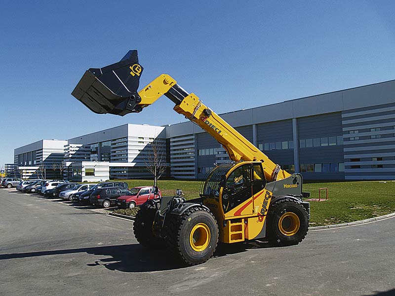 Dieci-Teleskoplader Hercules 210.10 für die Schwerindustrie. (Foto: Dieci Deutschland GmbH)