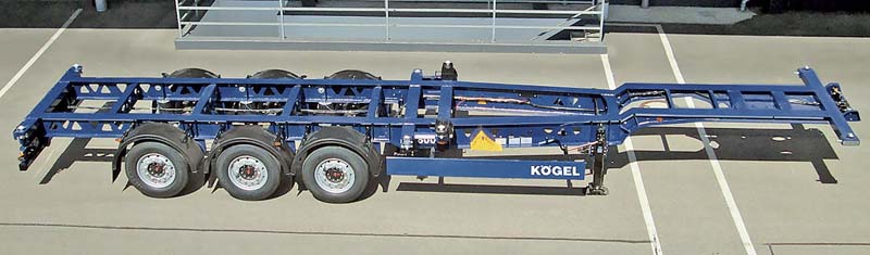 Kögel Port 40 Light.  (Foto: Kögel Trailer GmbH & Co. KG)