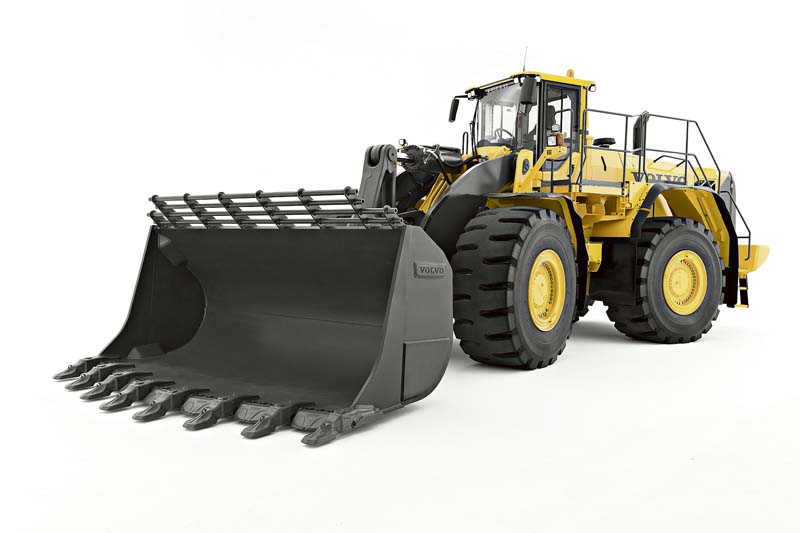 Volvo CE-Radlader L350F. (Foto: Volvo CE)