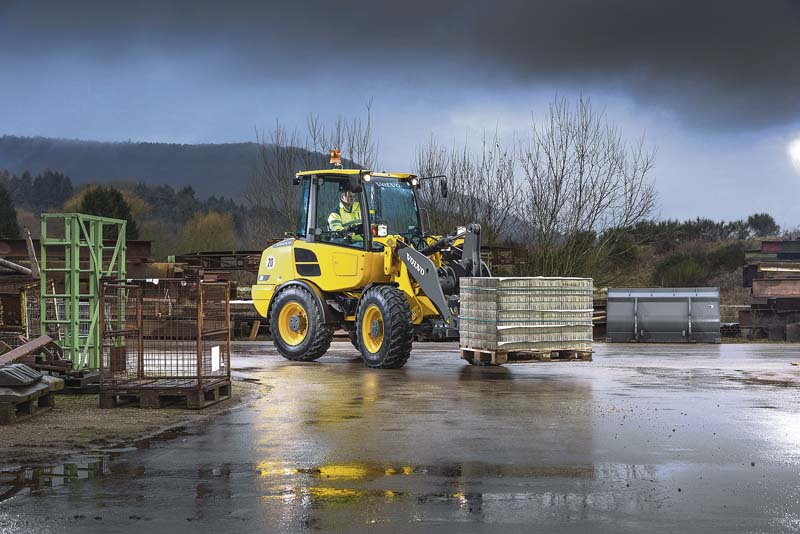 Kompaktradlader L28F. (Foto: Volvo CE)