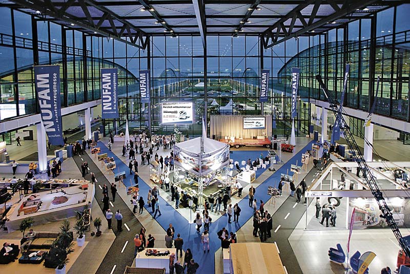 NUFAM-Aktionshalle (Archivfoto von 2013). (Foto: Karlsruher Messe- und Kongress-GmbH)