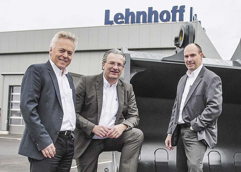 Neues Führungstrio für Lehnhoff: Karl-Heinz Traa (GF Vertrieb & Marketing), Michael Koenig (GF Finanzen & Administration) und Matthias Bürkel (GF Technik, Entwicklung & Produktion). (Foto: Lehnhoff)