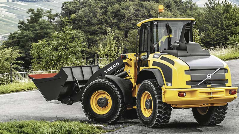 Die Radlader der H-Serie von Volvo sind leistungsfähig auf jedem Untergrund. (Foto: Volvo Construction Equipment Germany GmbH)