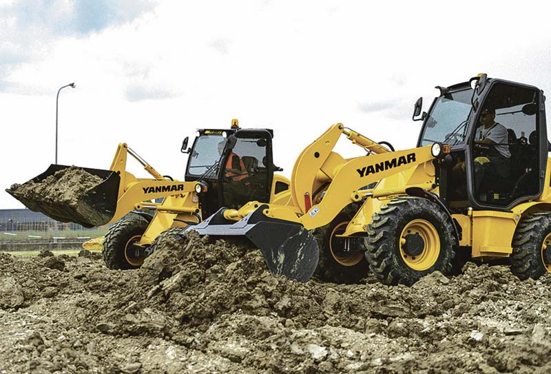 Die neue Radlader-Serie ergänzt das Produktportfolio von Yanmar CEE.  (Foto: Yanmar Construction Equipment Europe S.A.S.)