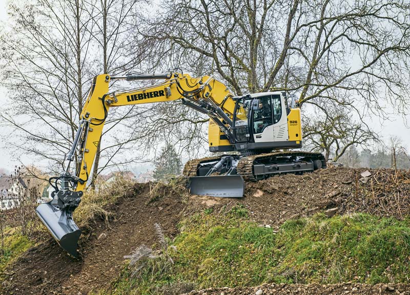 Der neue Liebherr R 926 Compact Stufe IV bietet höhere Produktivität und Wirtschaftlichkeit im Vergleich zum Vorgängermodell.  (Foto: Liebherr-France SAS)