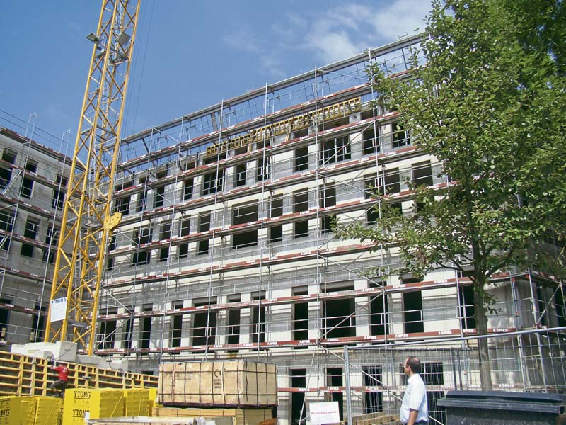 Neubau des medizinischen Versorgungszentrums „Gesundheitspark Schweinfurt“.   (Foto: SWG Stadt- und Wohnungsbau GmbH, Schweinfurt)