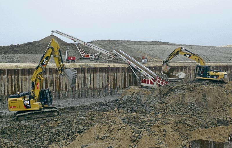 Baustelle am Dortmund-Ems-Kanal. (Foto: C. Christophel GmbH)