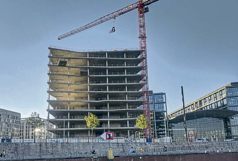 Büroneubau in Berlin. (Foto: Heiko Metzger)
