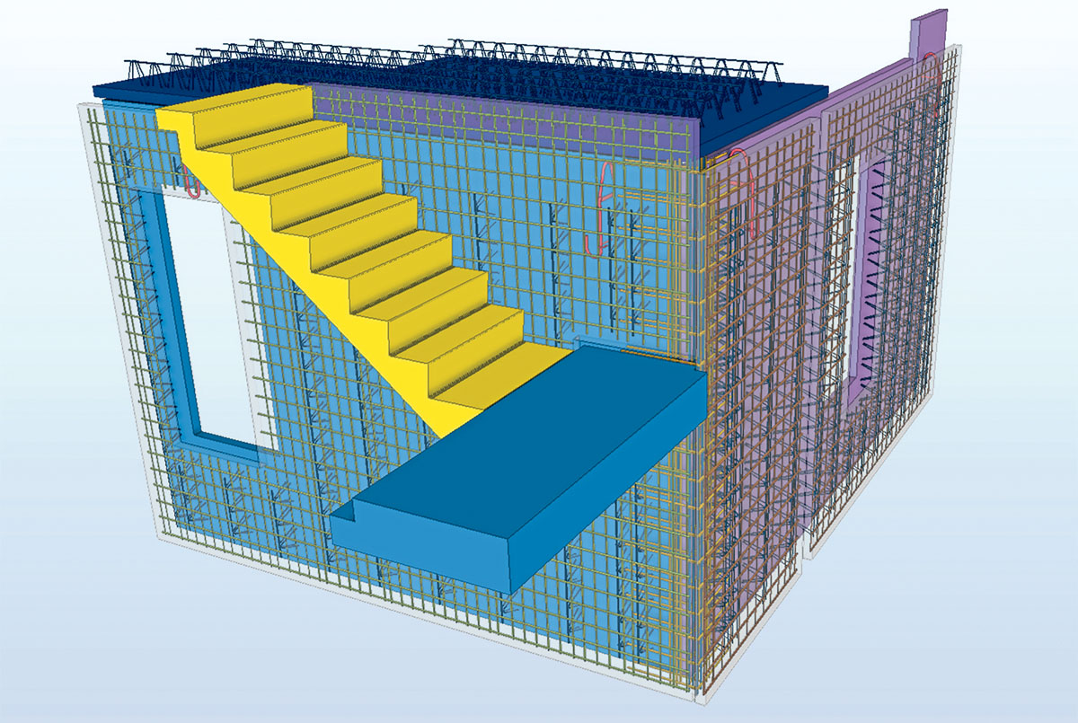 Die neueste Version Tekla Structures 2018i von Trimble verbessert u. a. die Effizienz beim Modellieren (Foto: Trimble International)