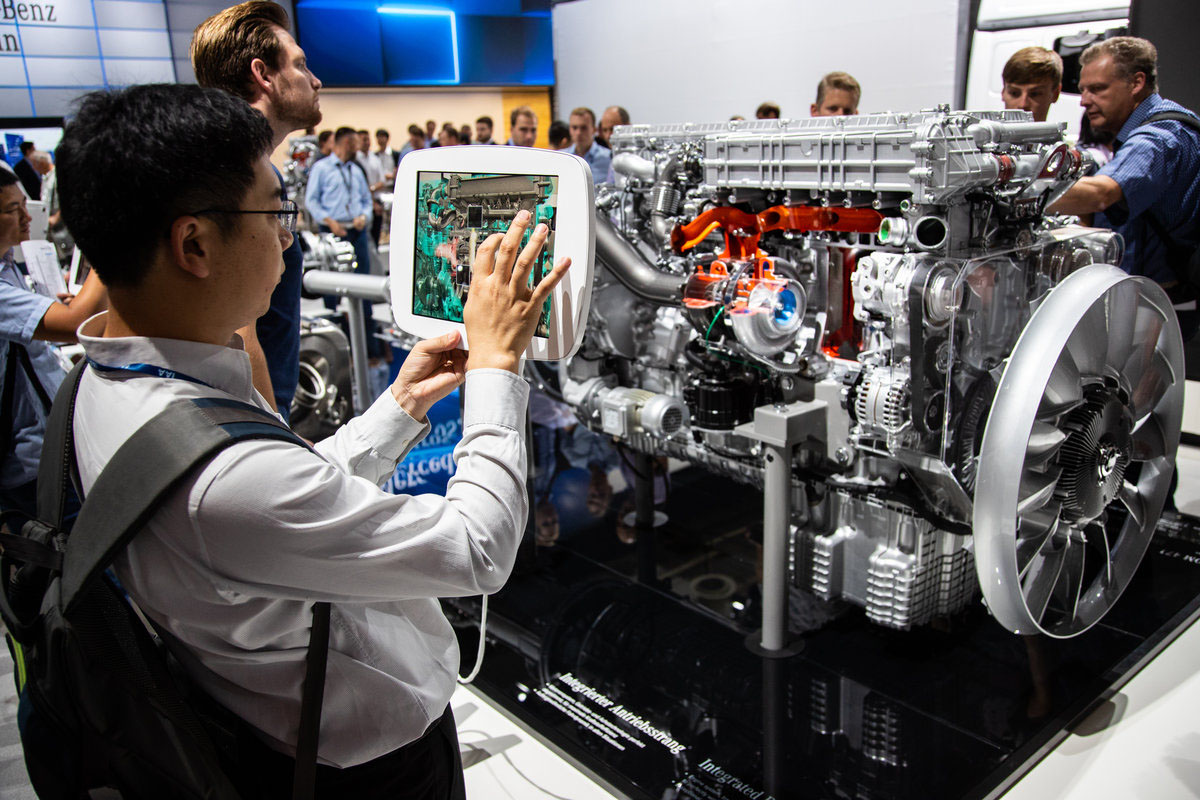 Impresionen von der IAA 2018 in Hannover. (Foto: IAA Nutzfahrzeuge)