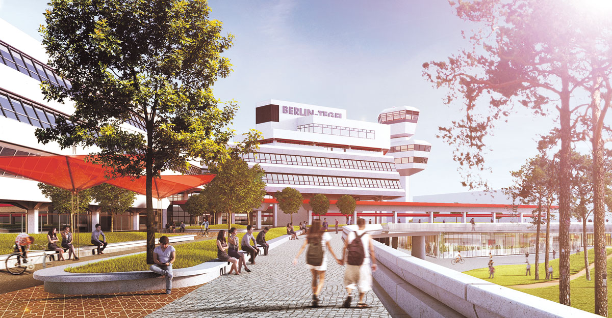 In Tegel sollen Holz-Neubauten dominieren