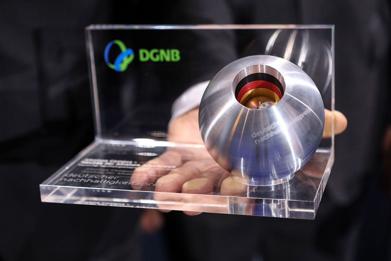 Der deutsche Nachhaltigkeitspreis 2020. (Foto: DGNB)
