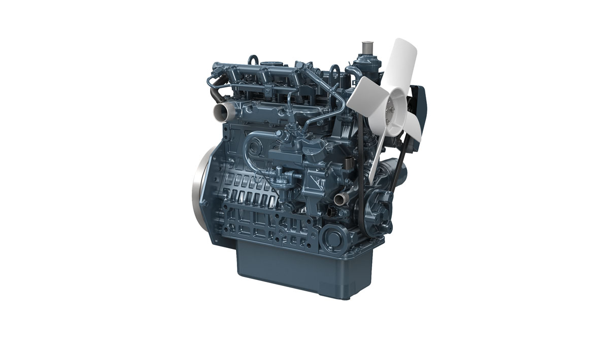 Kubota bringt neuen Dieselmotor auf den Markt