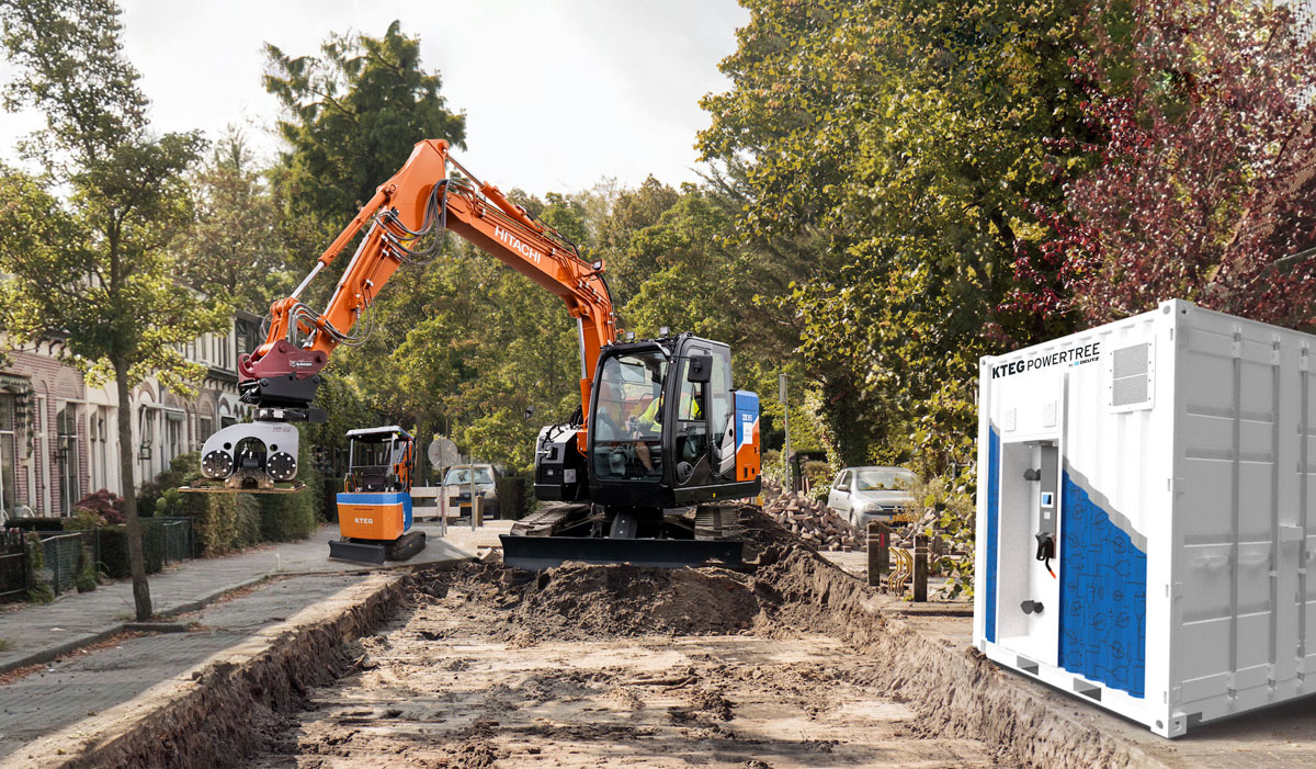 Powertree für Baumaschinen feiert Weltpremiere