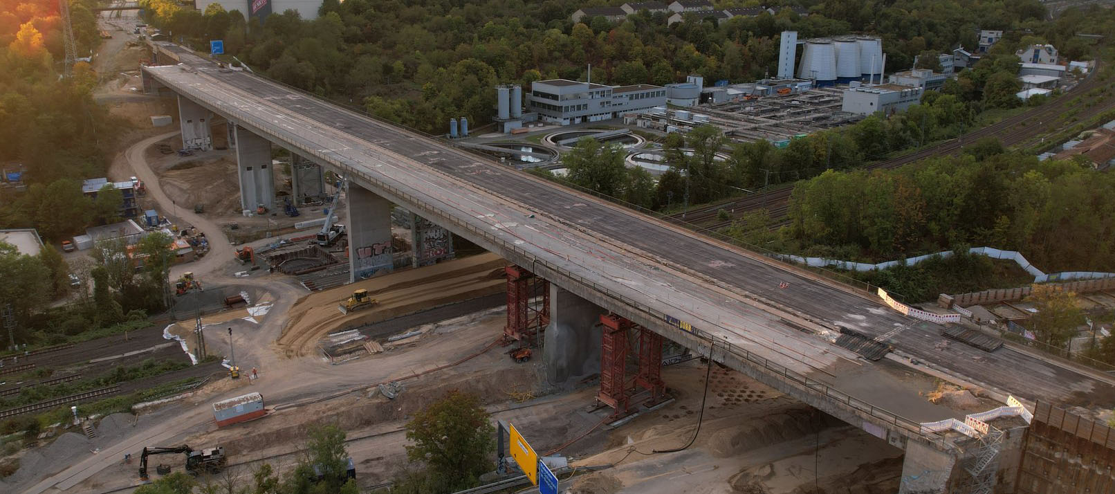 Salzbachtalbrücke auf A 66 wird am 6. November gesprengt