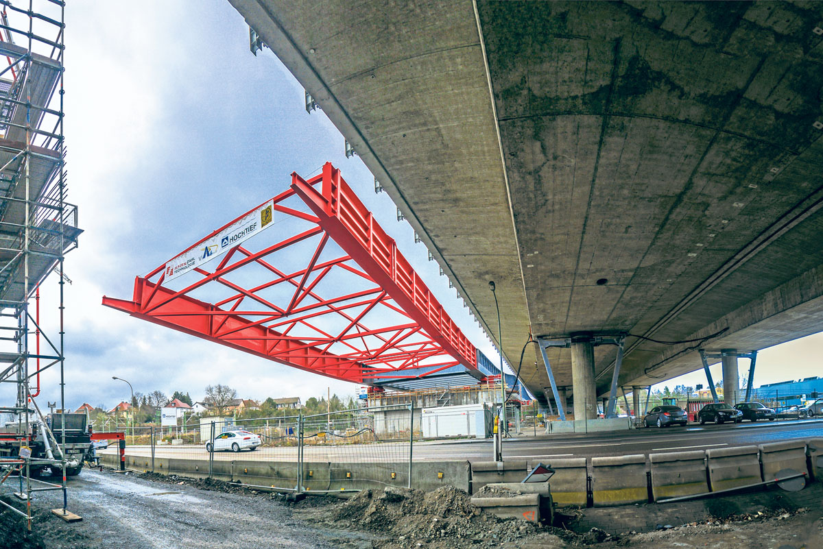 Brückenbau  auf der A 6.  Foto: Pixabay)