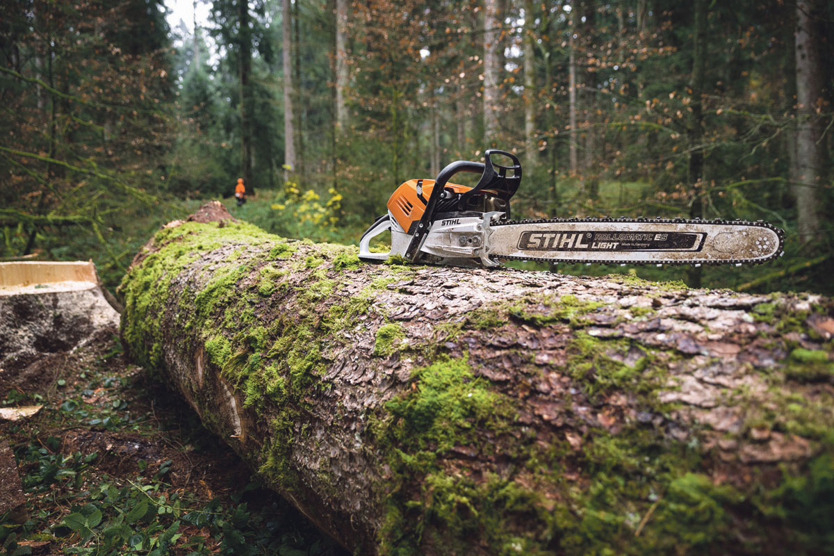Die weltweit erste Motorsäge mit elektronischer Einspritzung, die STIHL MS 500i, wurde von der Fachjury mit der Goldmedaille ausgezeichnet. (Foto: Stihl)