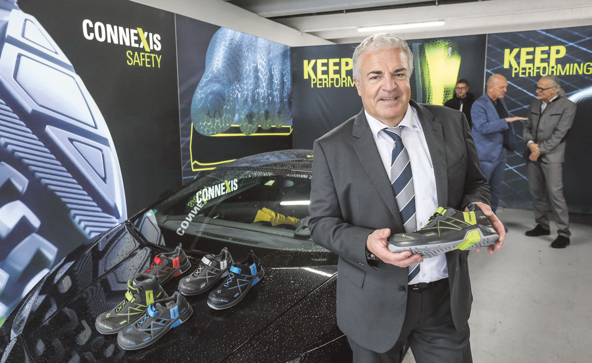 Ewald Heimerl, Geschäftsführer des High-Tech Herstellers HAIX. (Foto: HAIX)