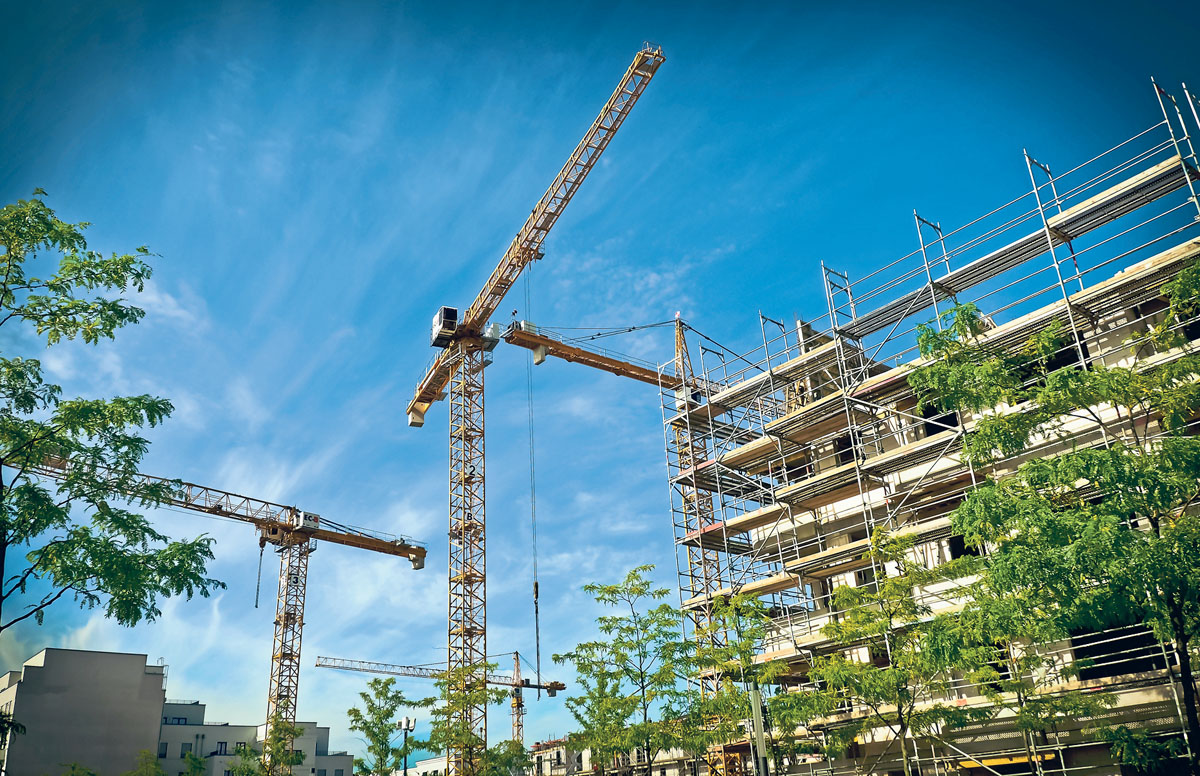 Auf den Baustellen in Deutschland hält die gute Stimmung an.  (Foto: Pixabay)